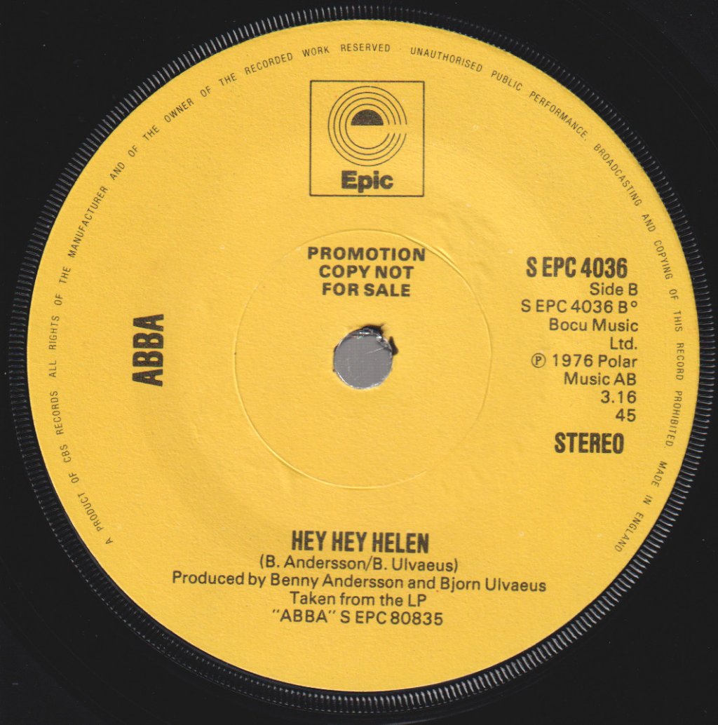 ABBA - Fernando - 7 Inch