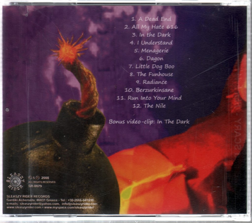 Bomb And Scary - Black Wishing Well - Cd
