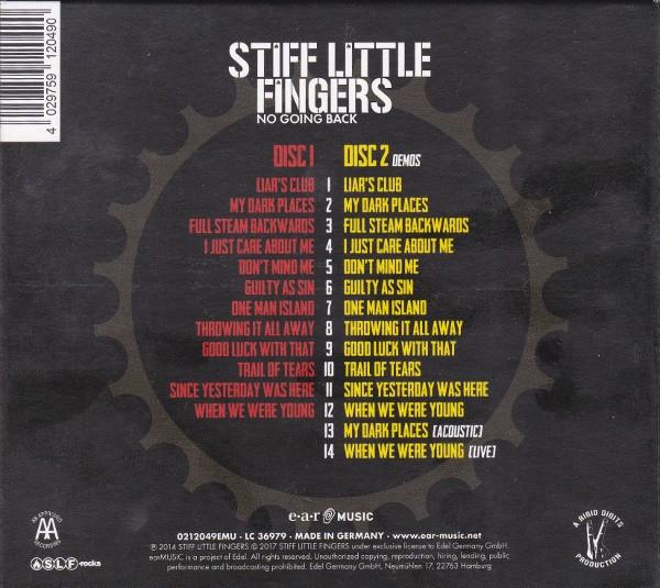 Stiff Little Fingers - No Going Back - Double Cd