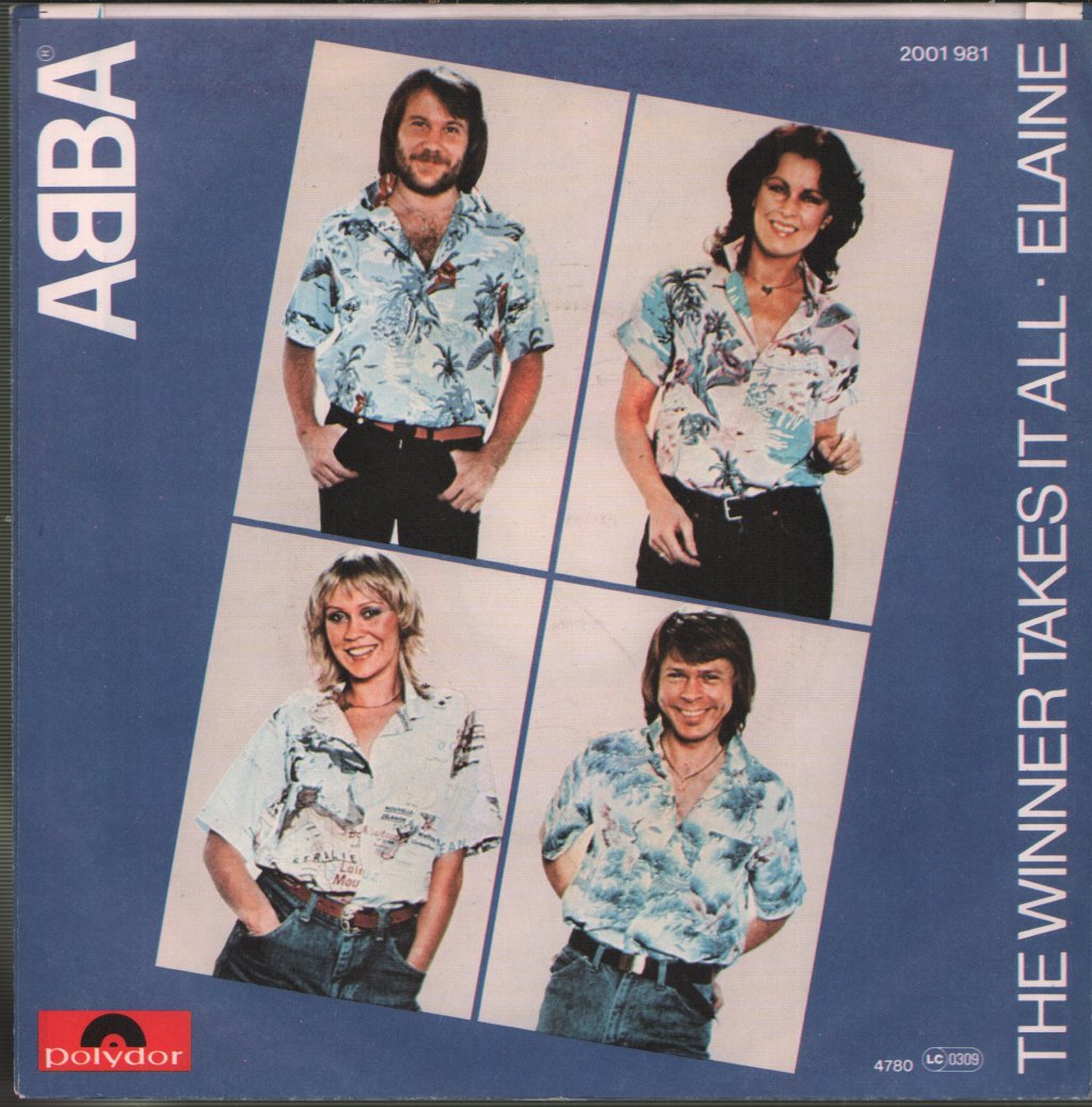 ABBA - Winner Takes It All / Elaine - 7 Inch