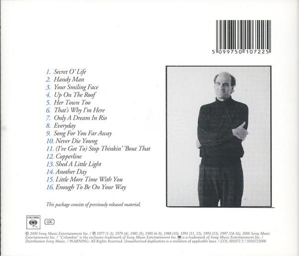 James Taylor - Greatest Hits Volume 2 - Cd