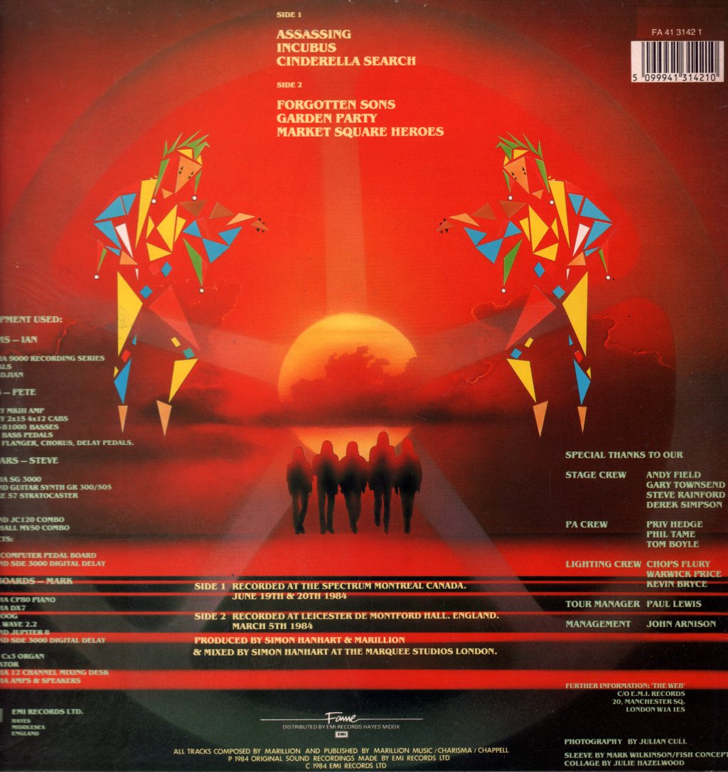 Marillion - Real To Reel - Lp