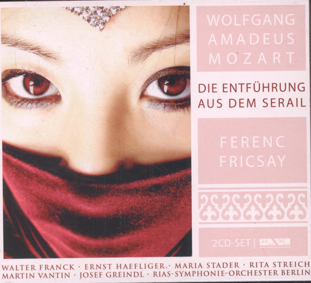 Ferenc Fricsay - Mozart - Die Entführung Aus Dem Serail - The Abduction From The Seraglio - Double Cd