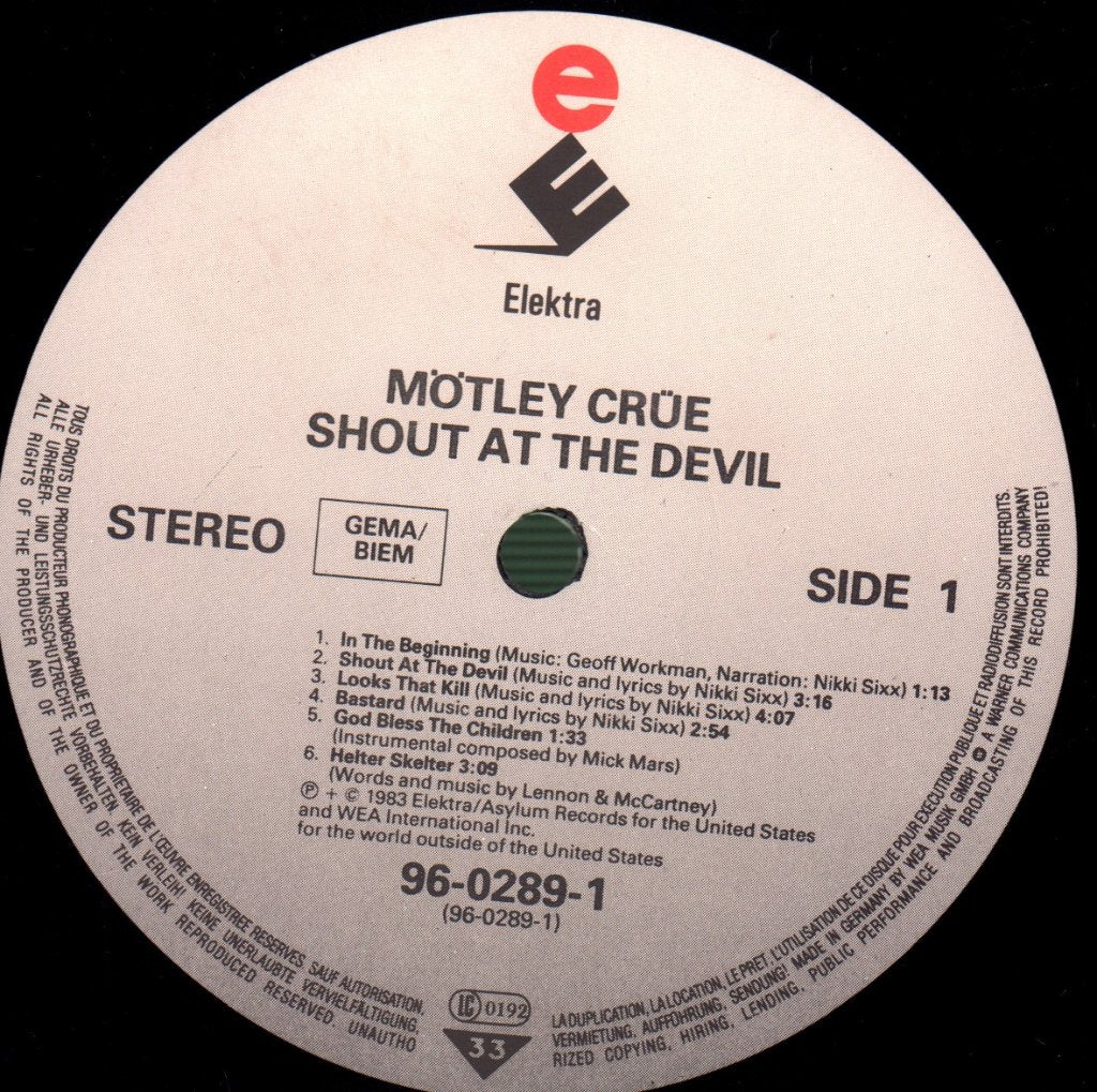 Mötley Crüe - Dr. Feelgood - Lp