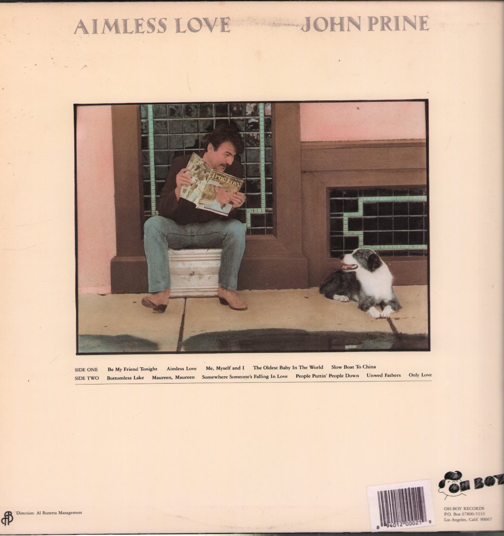 John Prine - Aimless Love - Lp