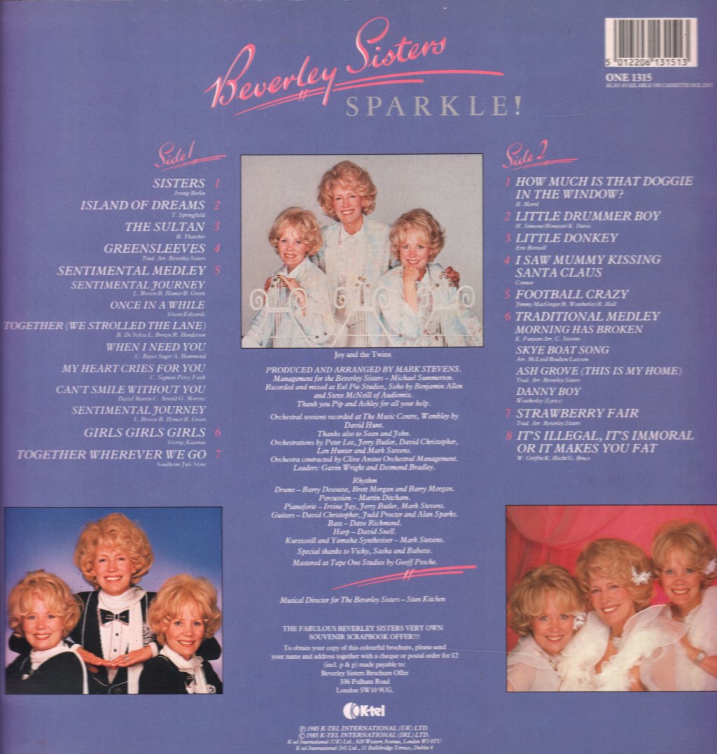 Beverley Sisters - Sparkle - Lp