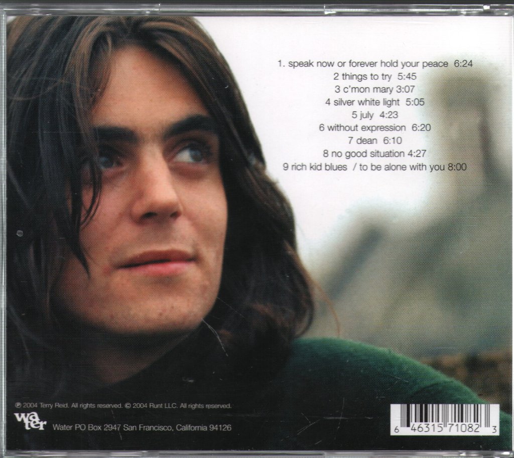 Terry Reid - Silver White Light - Live At The Isle Of Wight 1970 - Cd
