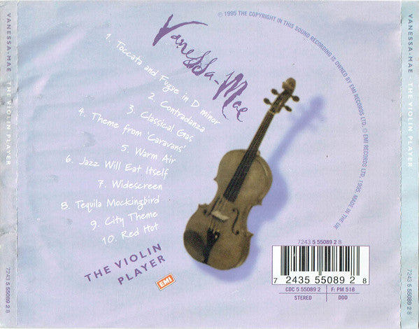 Vanessa Mae - Violin Player - Cd