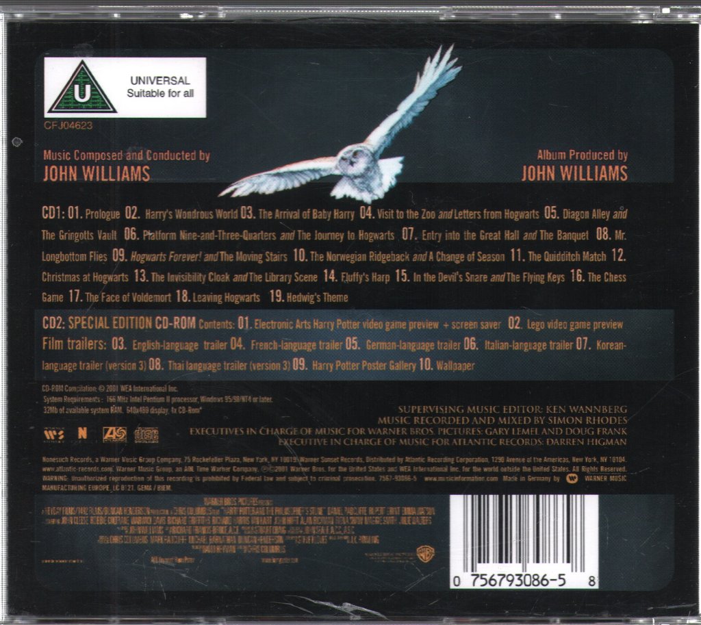 John Williams - Harry Potter And The Philosopher's Stone (Music