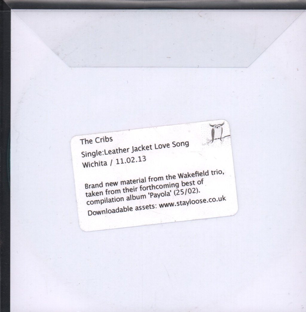 cribs featuring johnny marr - leather jacket love song - Cdr