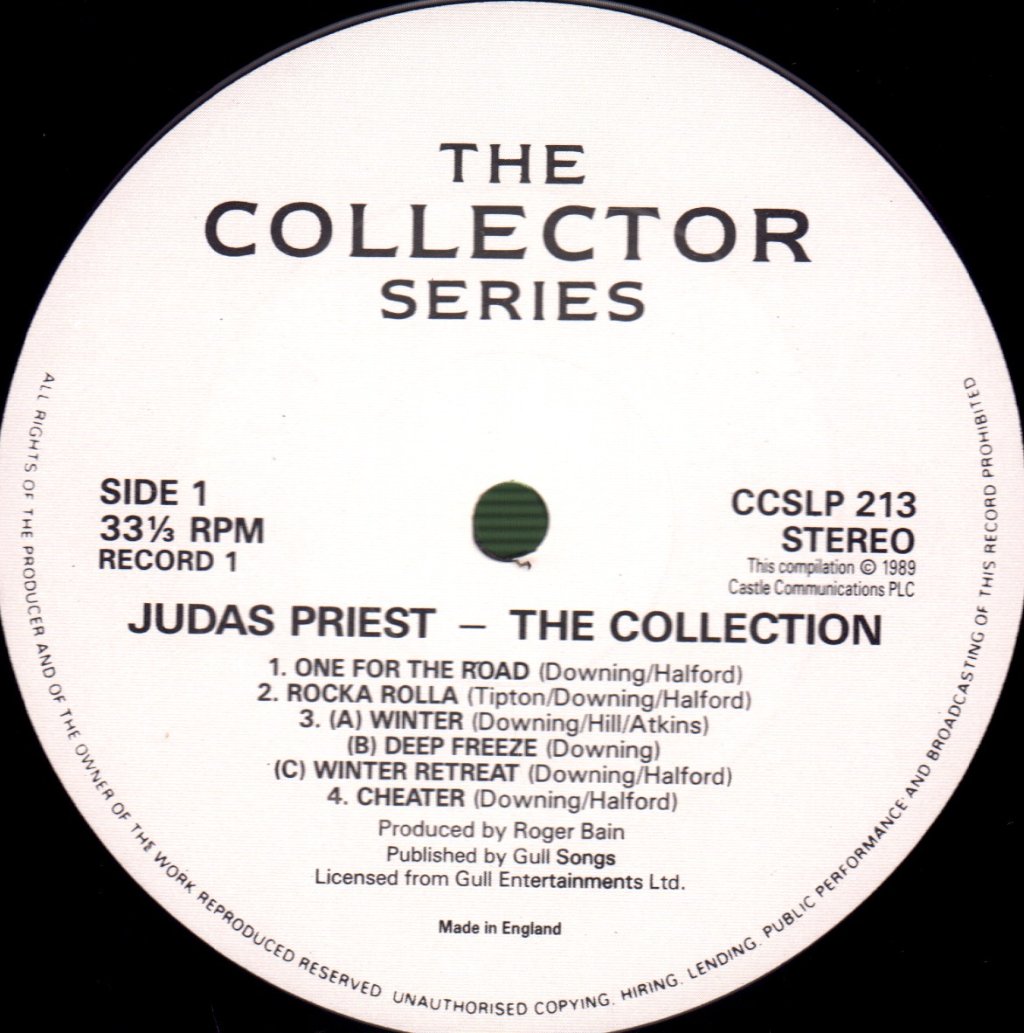 Judas Priest - Collection - Double Lp
