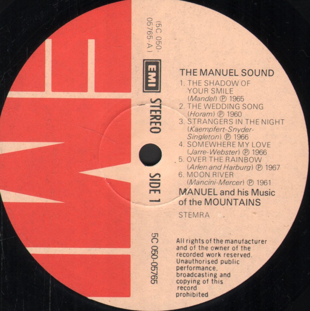 Manuel And The Music Of The Mountains - Manuel Sound - Lp