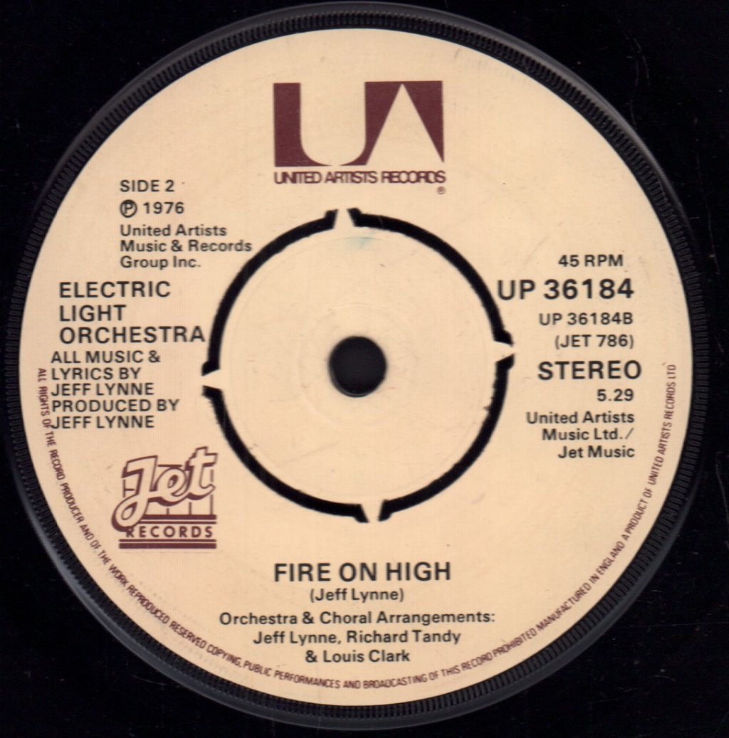 Electric Light Orchestra - Livin' Thing - 7 Inch
