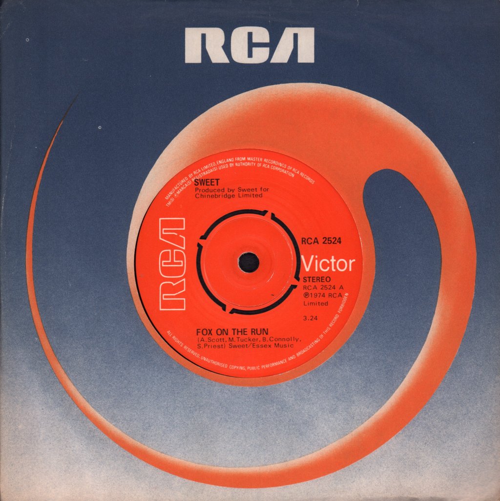 Sweet - Fox On The Run - 7 Inch