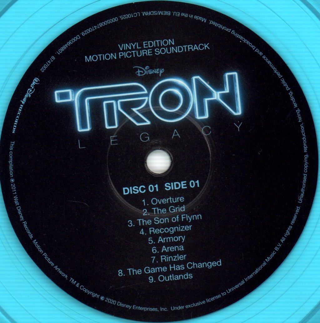 Daft Punk - TRON: Legacy (Vinyl Edition Motion Picture Soundtrack) - Double Lp
