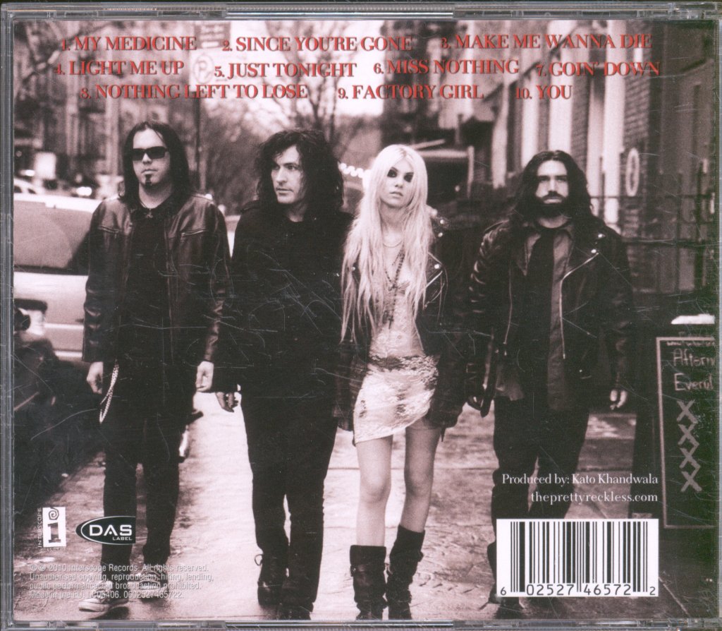 Pretty Reckless - Light Me Up - Cd