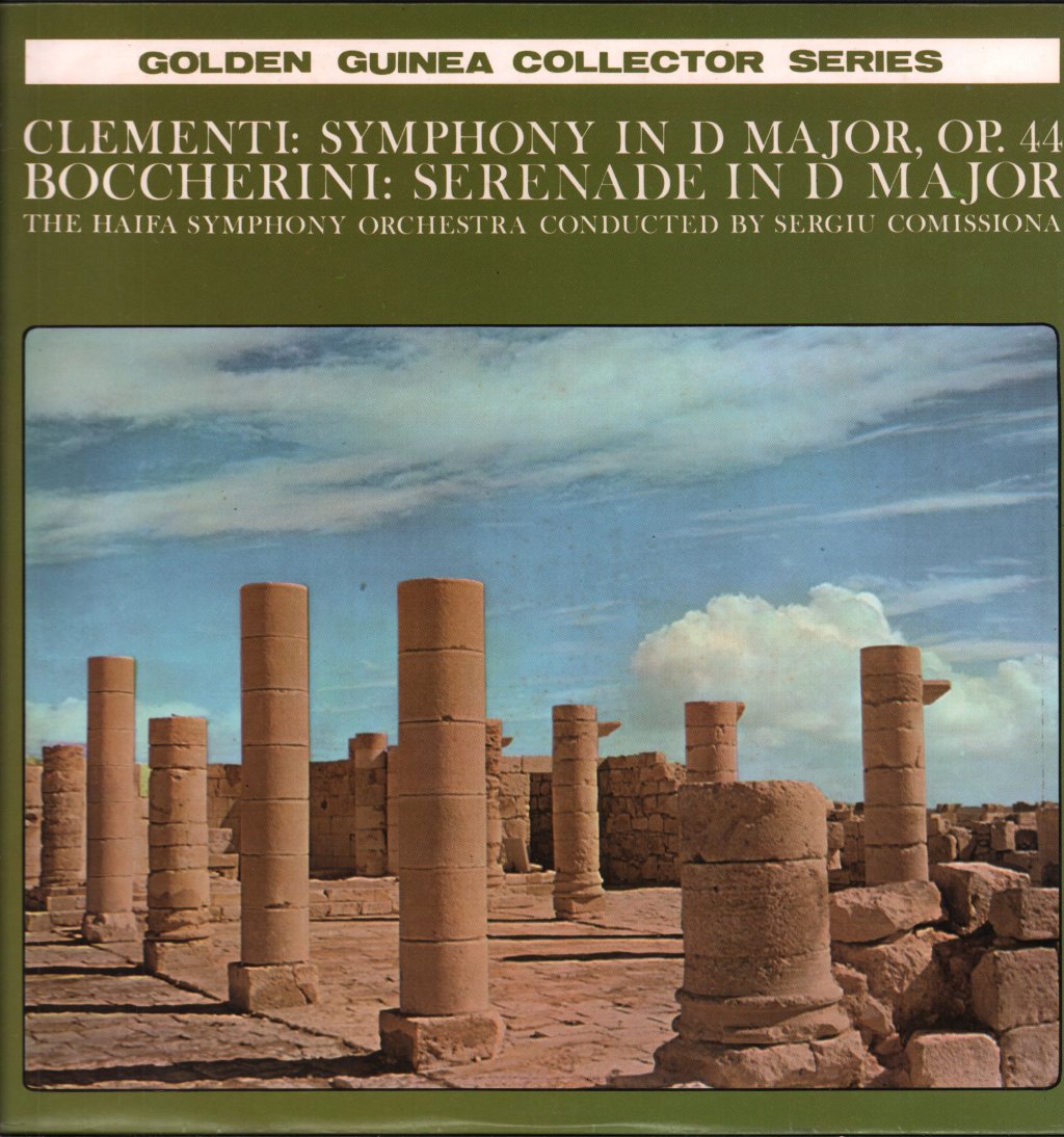 Haifa Symphony Orchestra / Sergiu Comissiona - Clementi - Symphony In D Major, Op. 44 / Boccherini - Lp