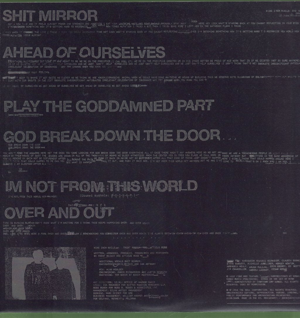 Nine Inch Nails - Bad Witch - Lp