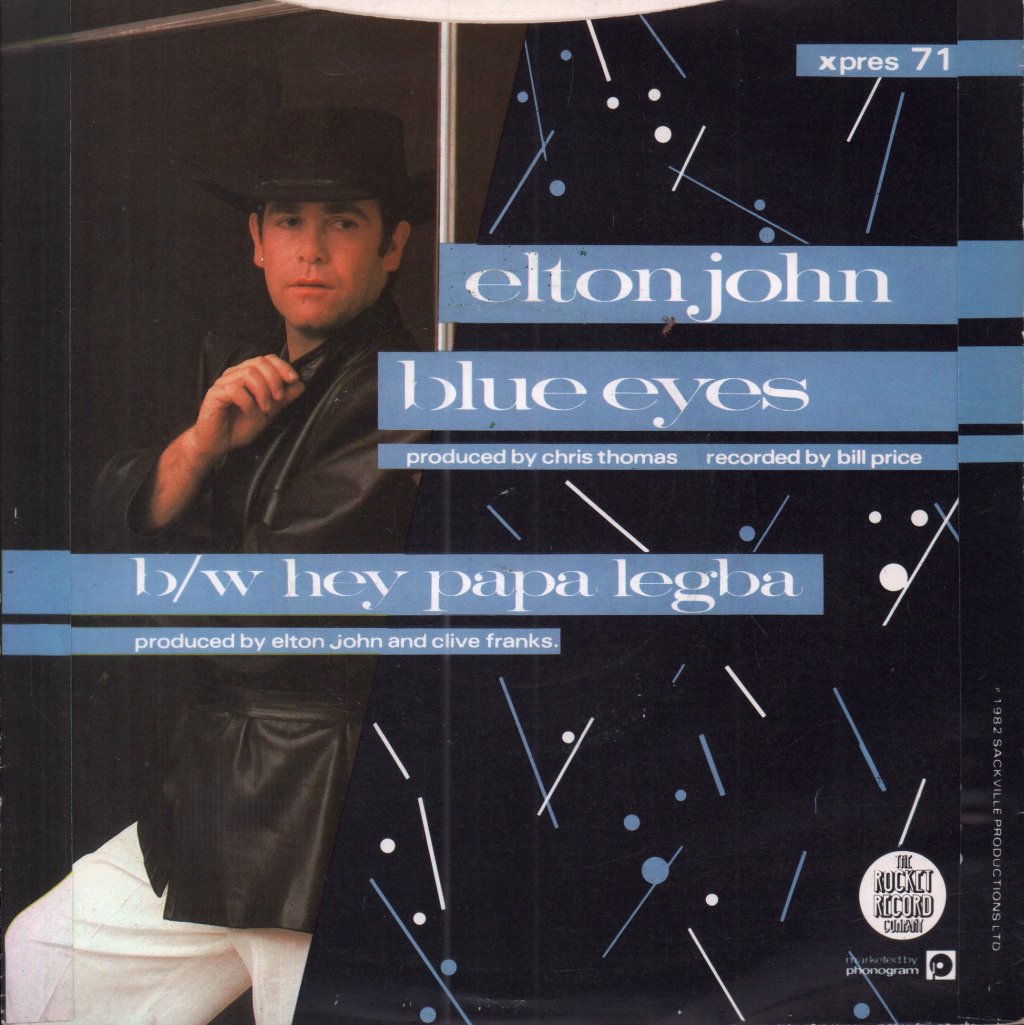 Elton John - Blue Eyes - 7 Inch