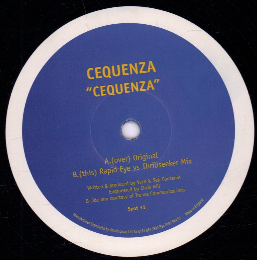Cequenza - Cequenza - 12 Inch