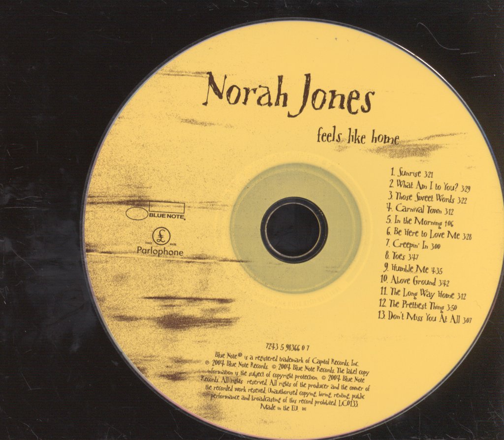 Norah Jones - Feels Like Home - Cd