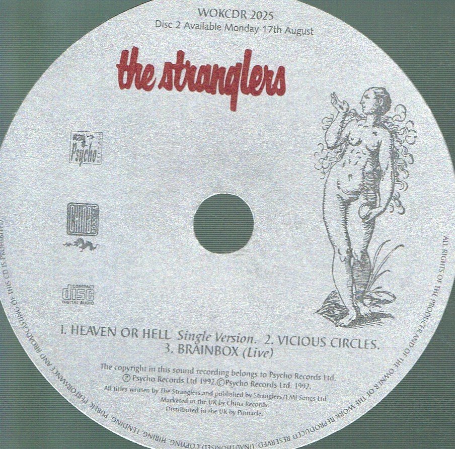 Stranglers - Heaven Or Hell (Disc 1) - Cd