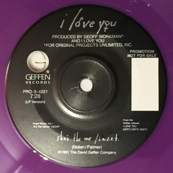 I Love You - She's The One - 7 Inch