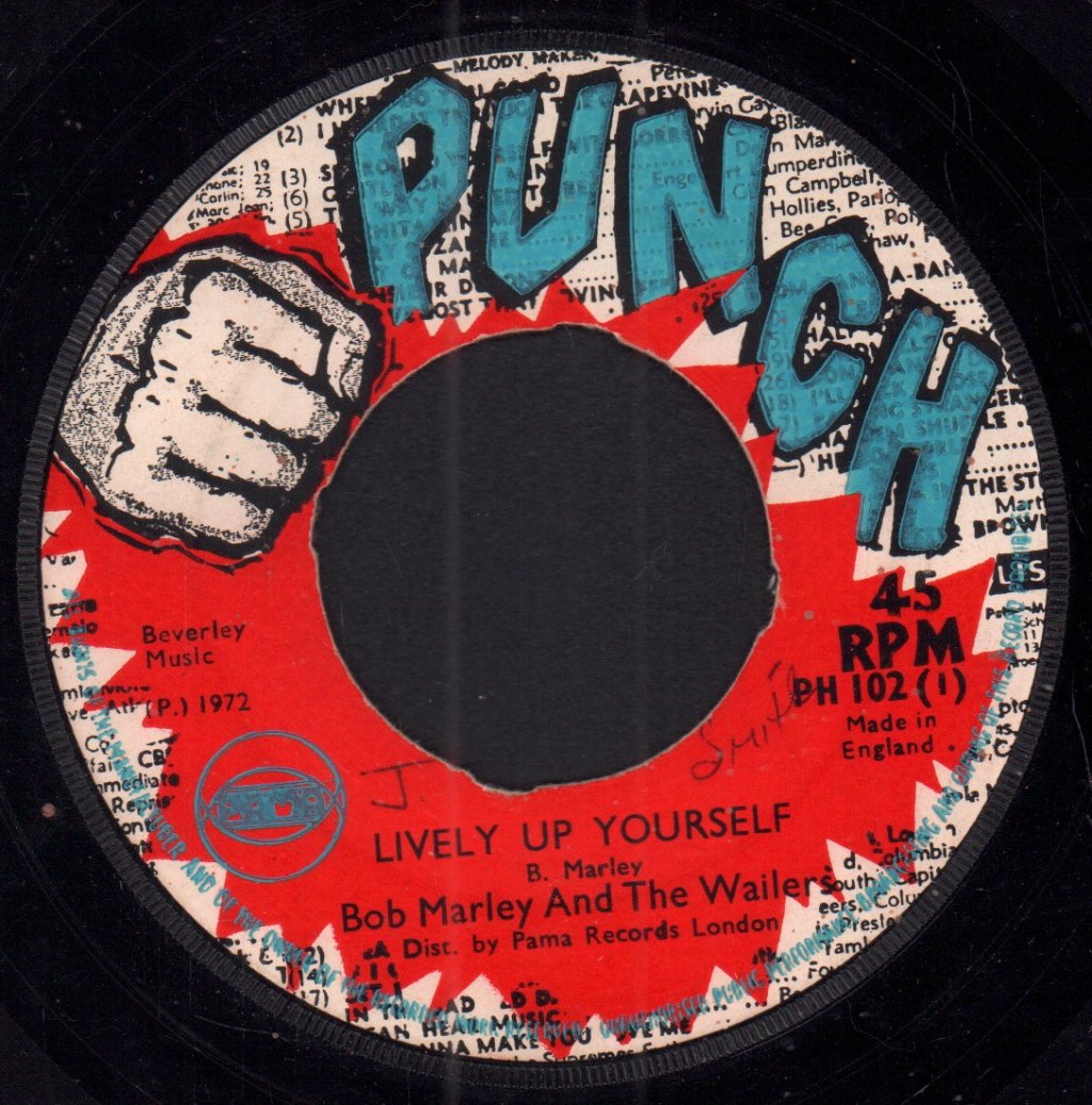 Bob Marley And The Wailers - Lively Up Yourself - 7 Inch