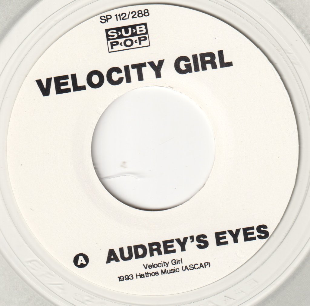 Velocity Girl - Audrey's Eyes - 7 Inch