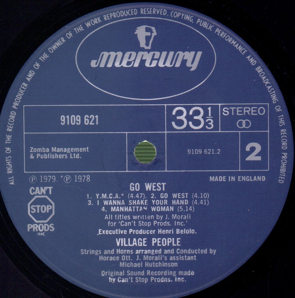Village People - Go West - Lp
