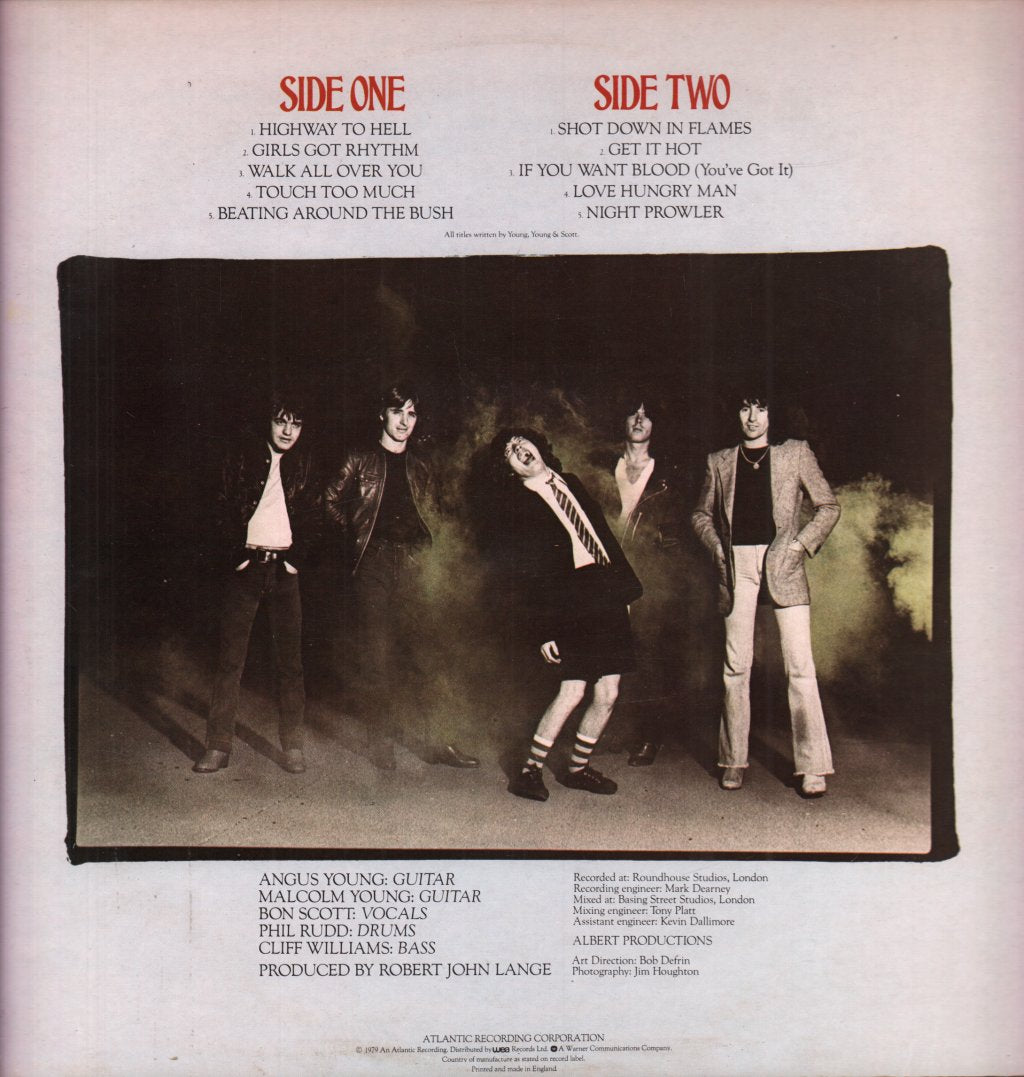 AC/DC - Highway To Hell - Lp