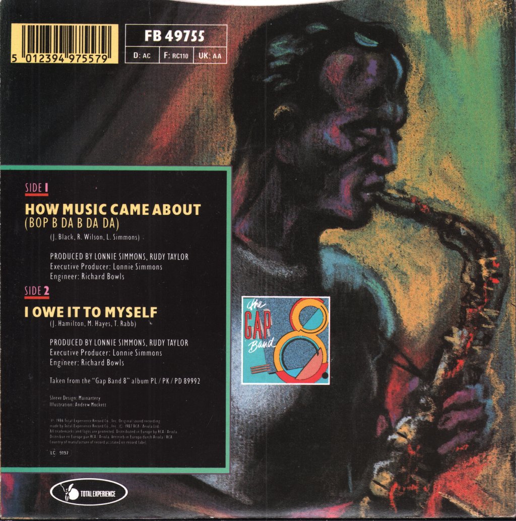 Gap Band - How Music Came About - 7 Inch