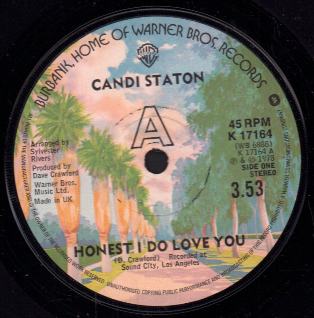 Candi Staton - Honest I Do Love You - 7 Inch