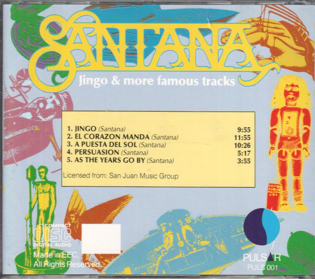 Santana - Jingo and More Famous Tracks - Cd