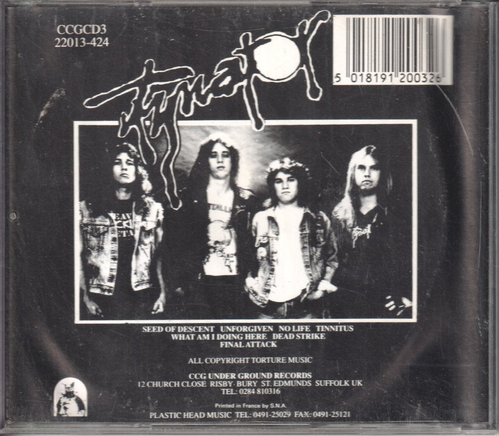 Tynator - Living In Pain - Cd