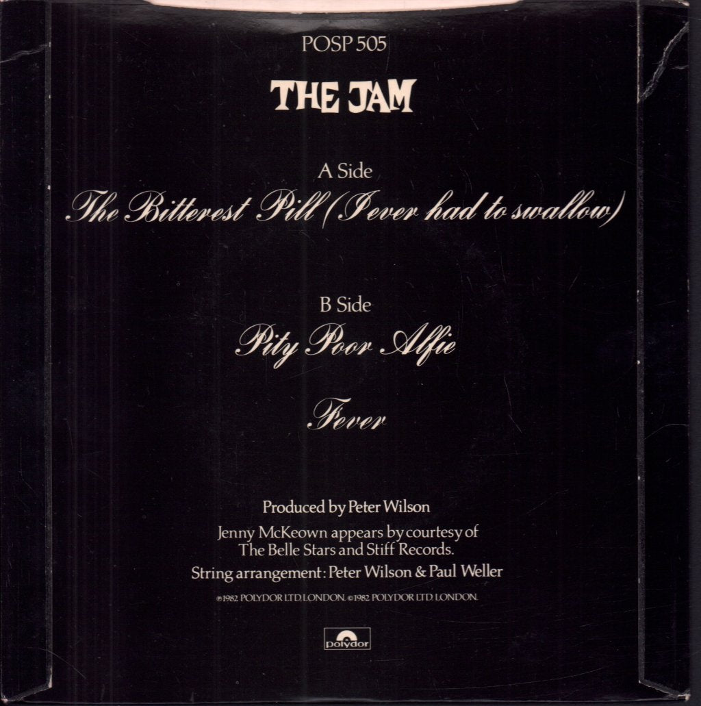Jam - Bitterest Pill - 7 Inch