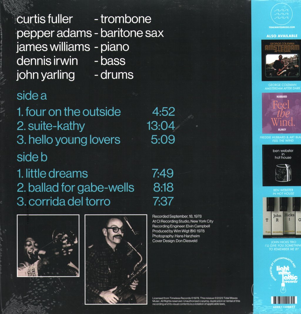 Curtis Fuller - Four On The Outside - Lp