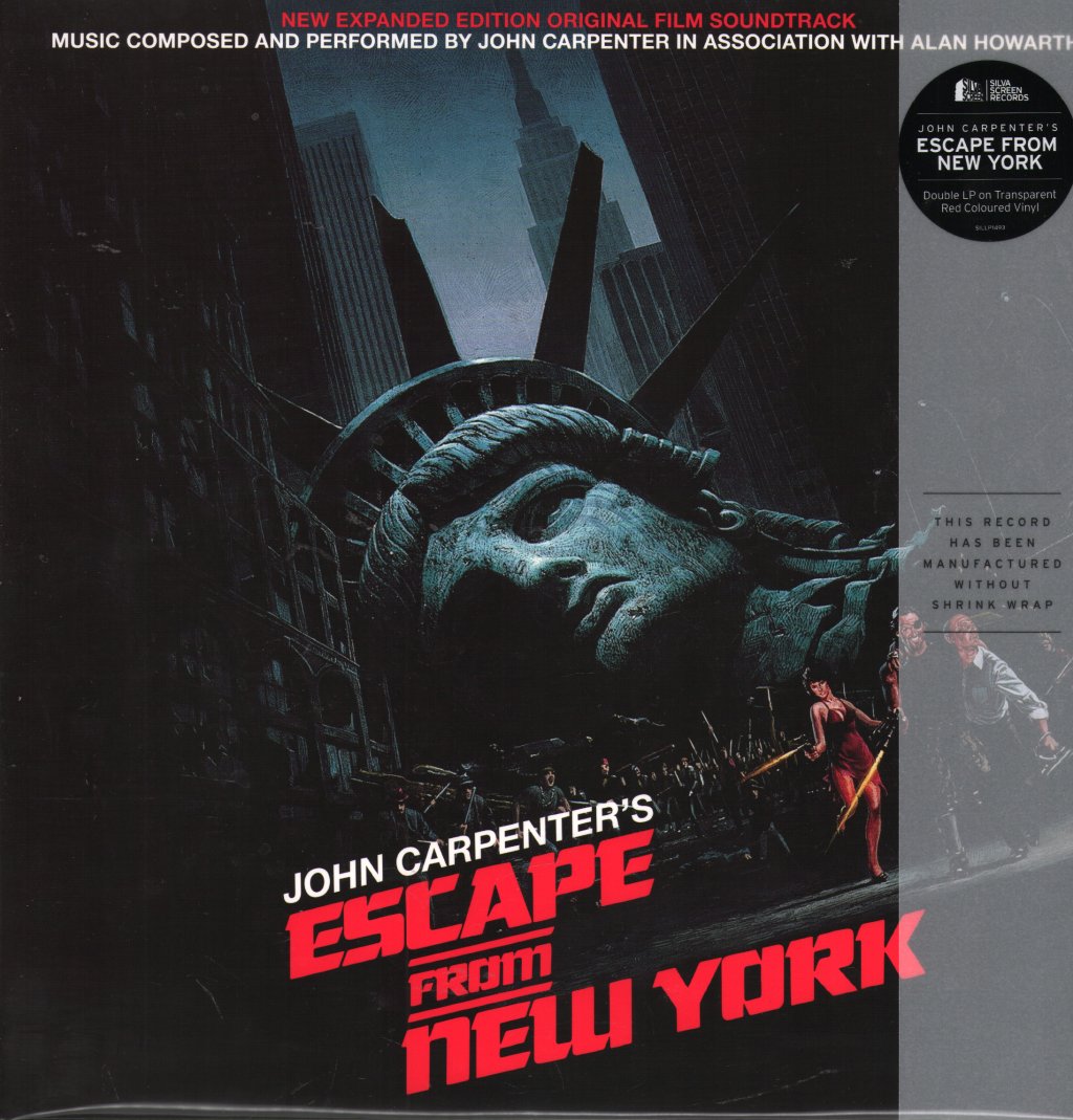 John Carpenter - Escape from New York - Double Lp