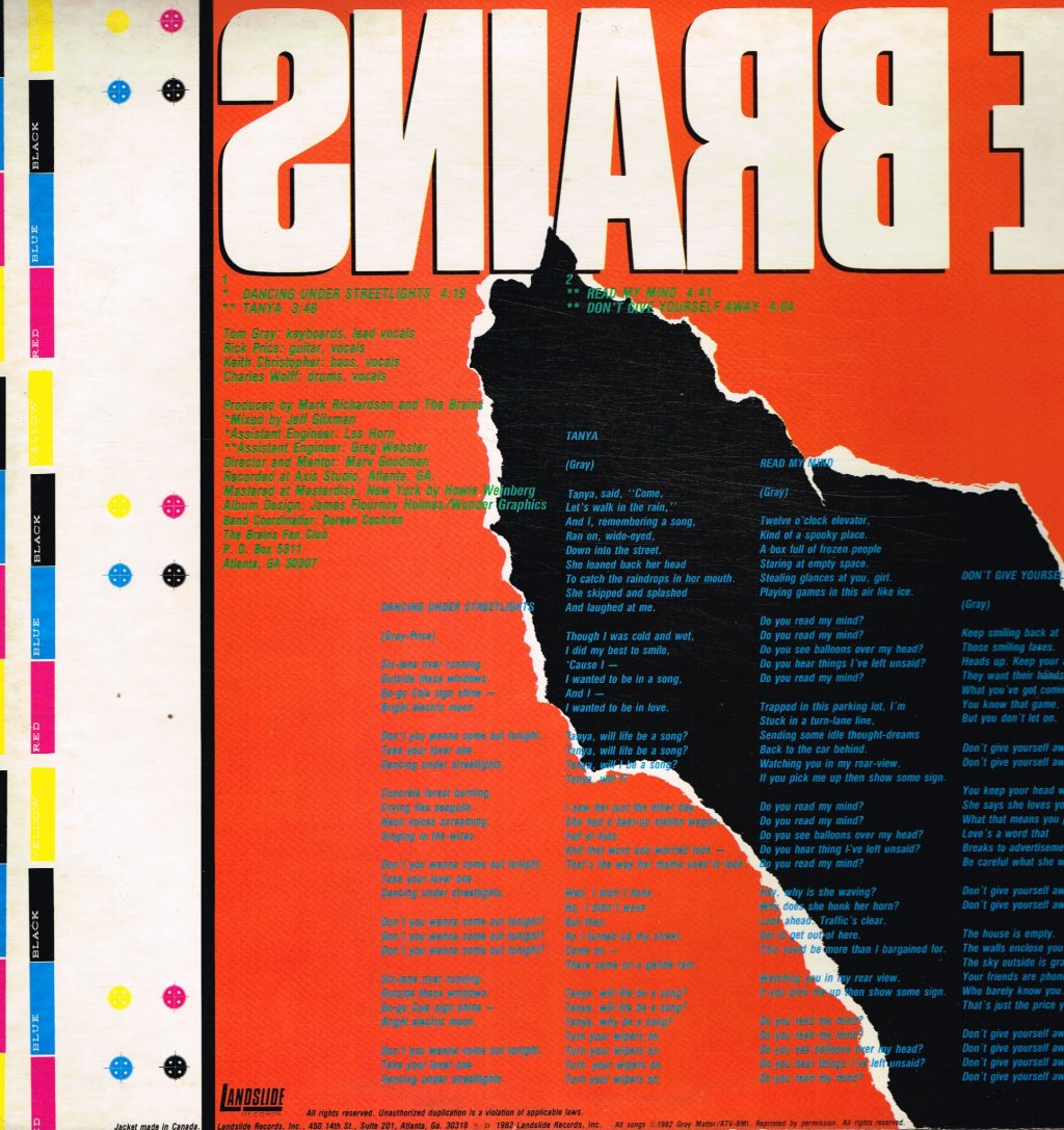 Brains - Dancing Under Streetlights - 12 Inch