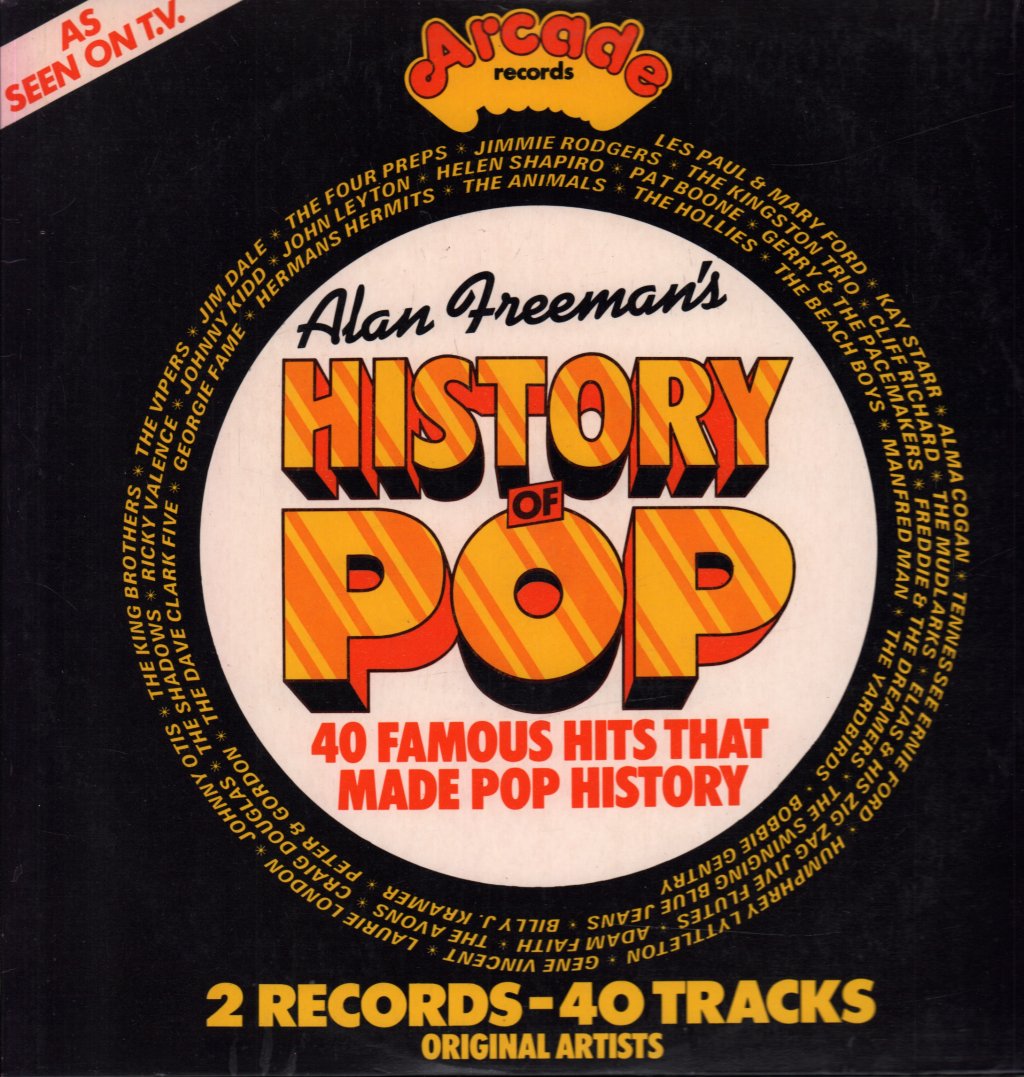 Various Artists - Alan Freeman's History Of Pop - Double Lp