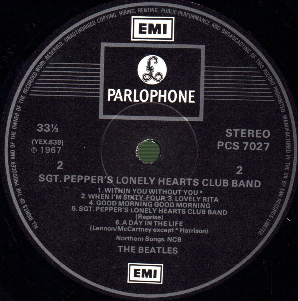 Beatles - Sgt Pepper's Lonely Hearts Club Band - Lp