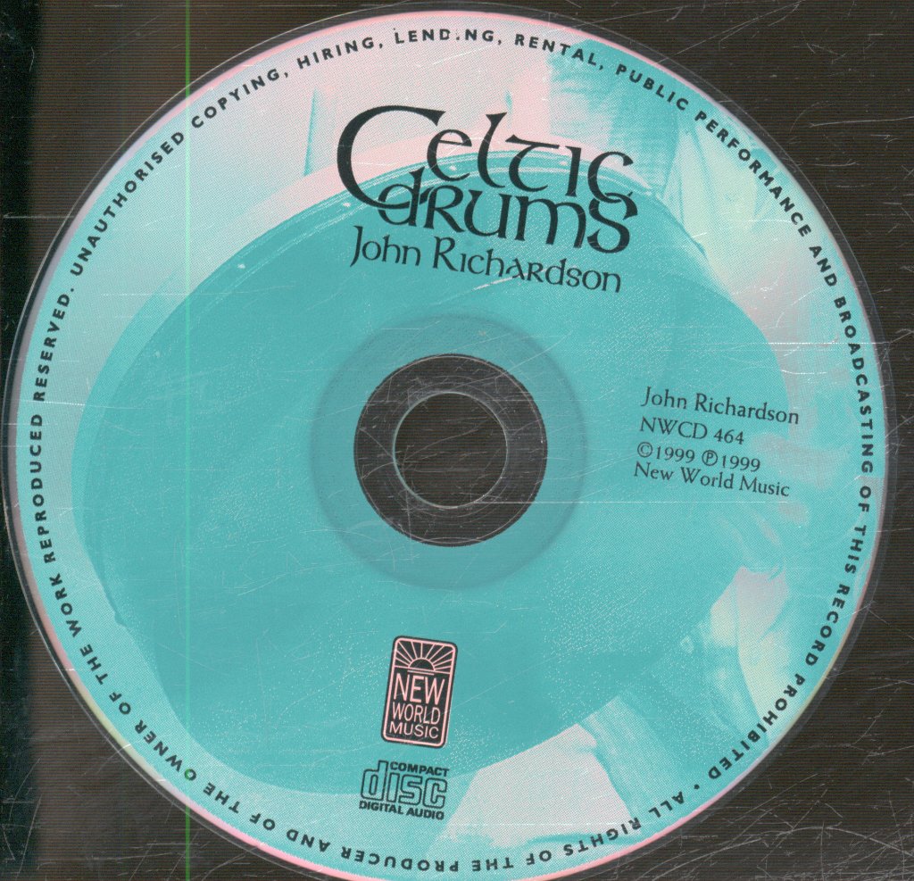 John Richardson - Celtic Drums - Cd