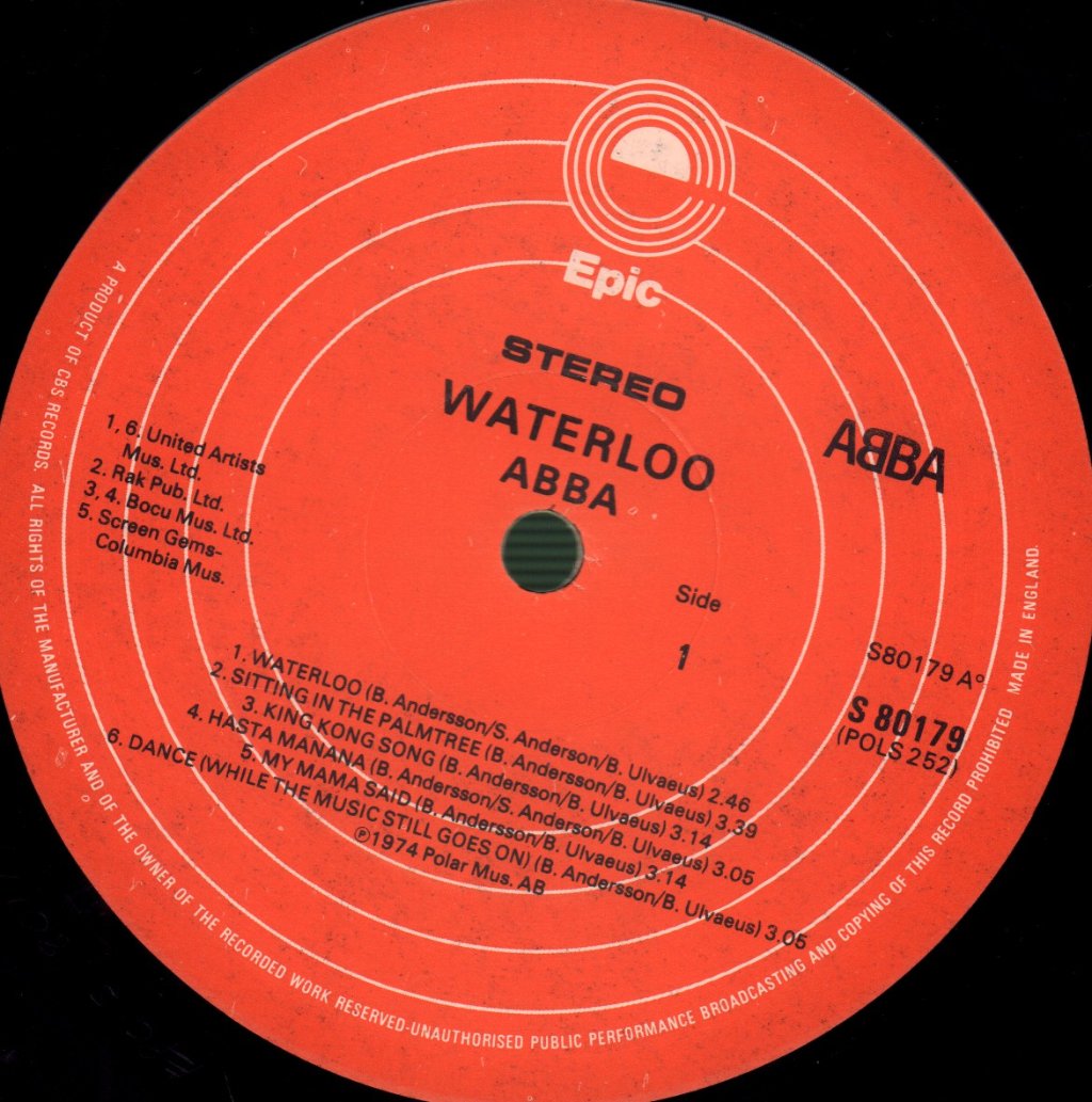 ABBA - Waterloo - Lp