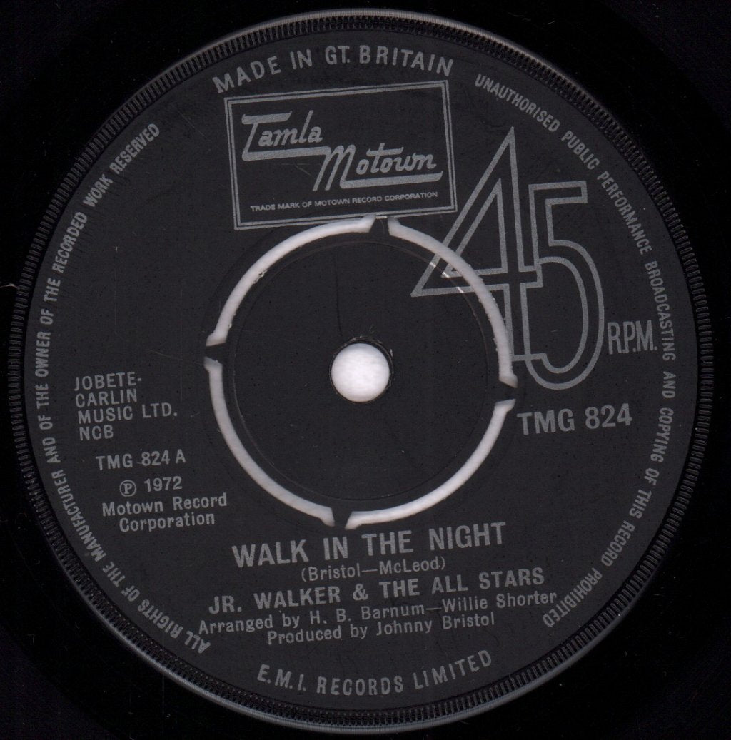 Junior Walker And The All Stars - Walk In The Night - 7 Inch