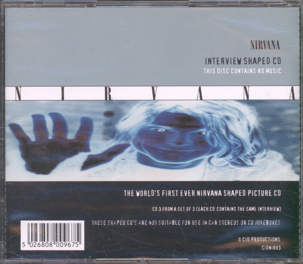 Nirvana - Interview Shaped CD - Cd