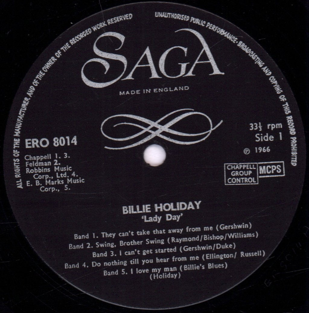 Billie Holiday - Lady Day - Lp