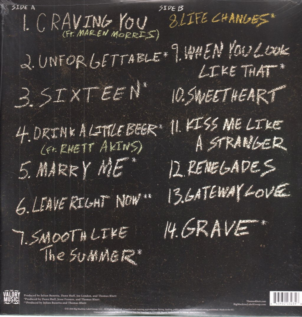Thomas Rhett - Life Changes - Lp