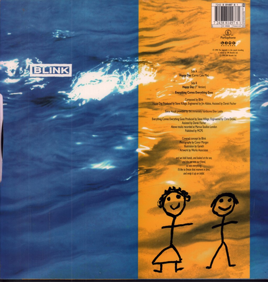 Blink - Happy Day - 12 Inch