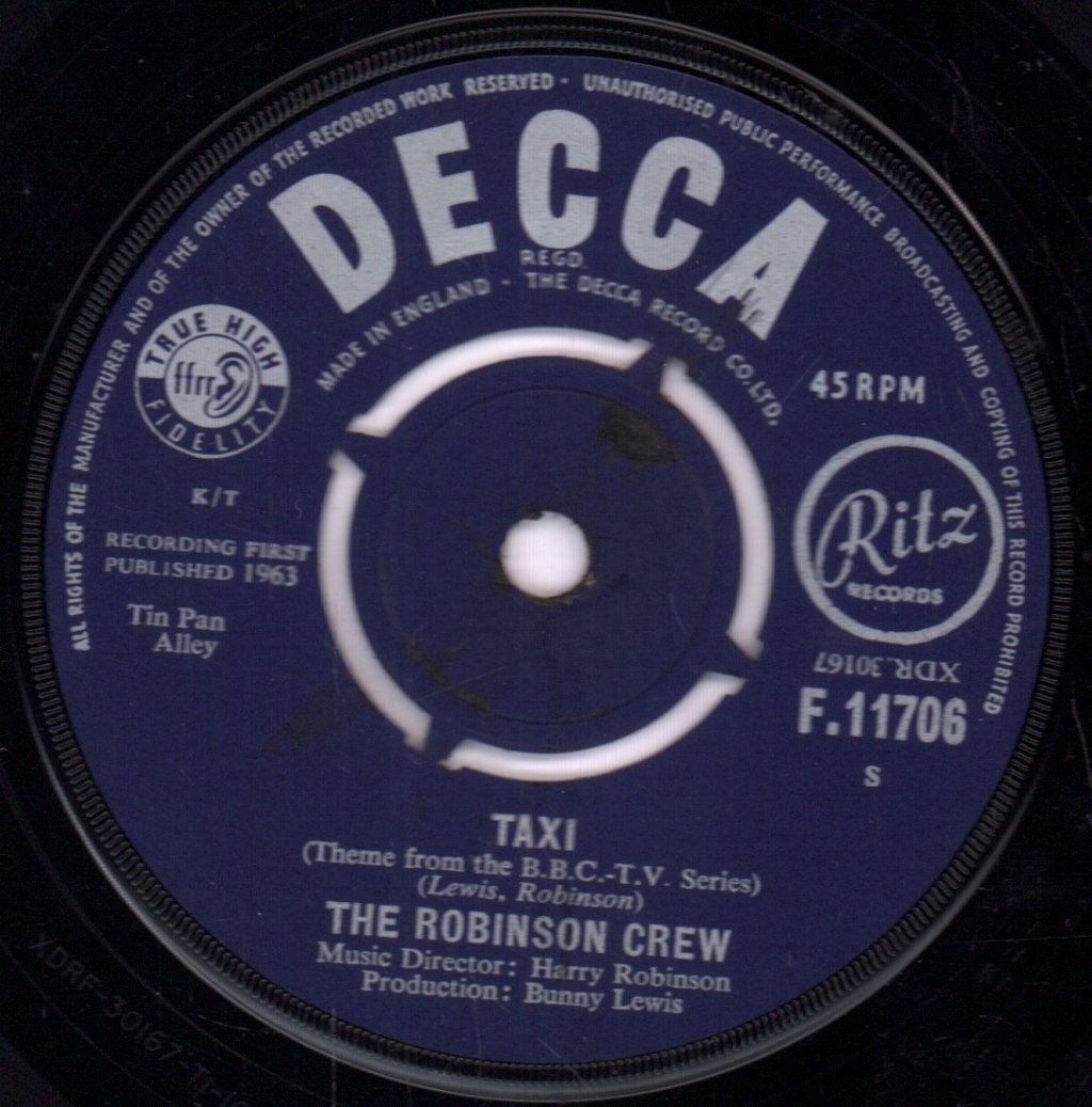 Robinson Crew - Taxi - 7 Inch