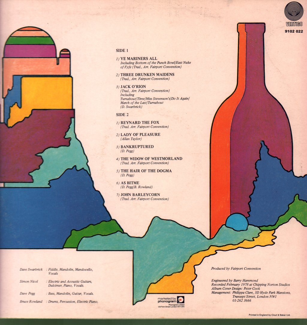 Fairport Convention - Tipplers Tales - Lp
